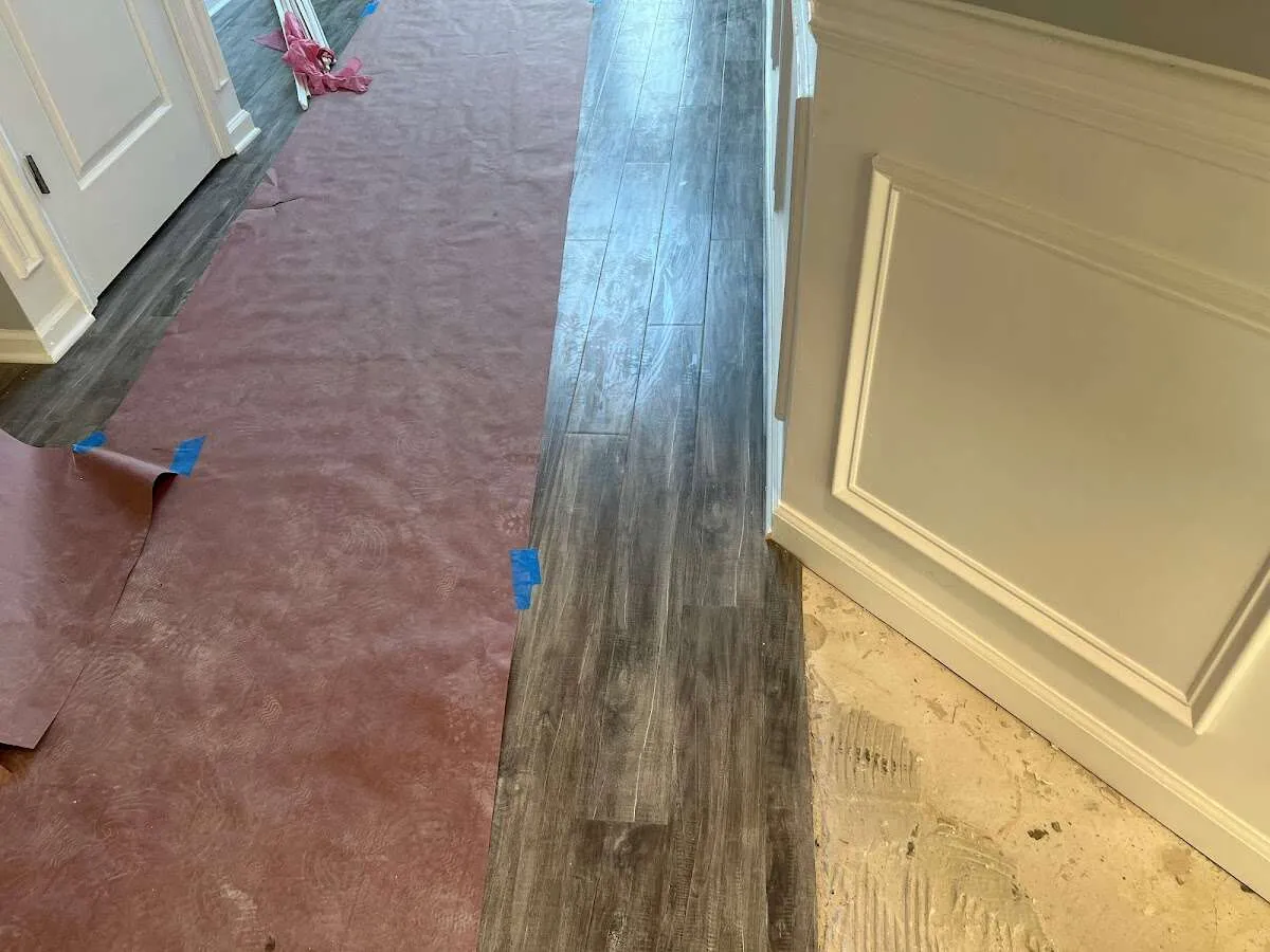 Completed marble shower restoration in Iroquois Point